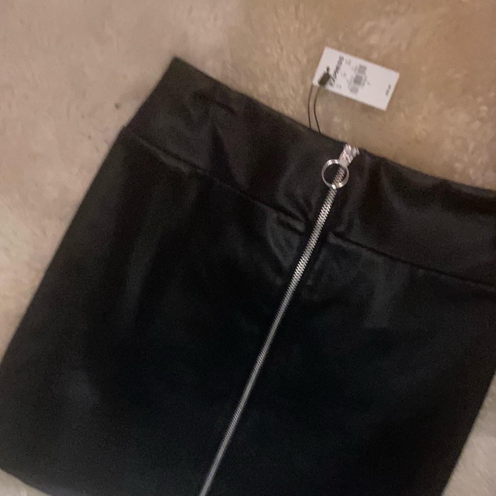 Sexy faux leather skirt NWT!